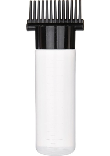 Siyah 180 ml Renkli Kök Tarak Aplikatör Şişesi Doldurulabilir Sıkılabilir Şişe Aplikatör Saç Boyama Kuaförlük Şekillendirici Araçları (Yurt Dışından) modelleri