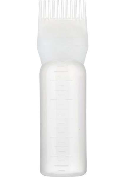 Beyaz 120 ml Renkli Plastik Saç Boyası Doldurulabilir Şişe Aplikatör Tarak Dağıtım Salon Saç Boyama Kuaförlük Şekillendirici Aracı (Yurt Dışından) fırsatları