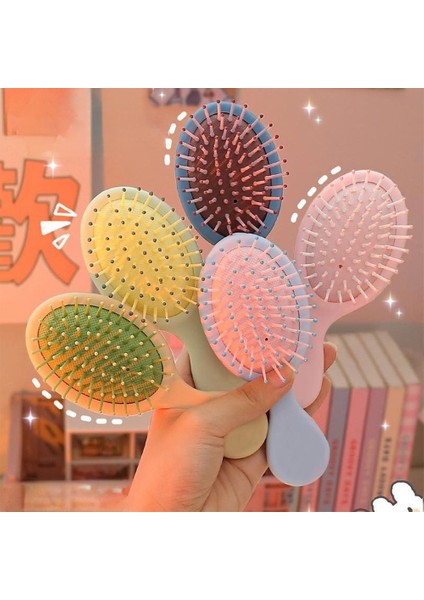 Sis Mavi Mini Kızlar Kuaförlük Tarak Kafa Derisi Masaj Saç Fırçası Kadın Islak Kıvırcık Detangle Saç Fırçası Salon Kuaförlük Şekillendirici Araçları (Yurt Dışından) modelleri