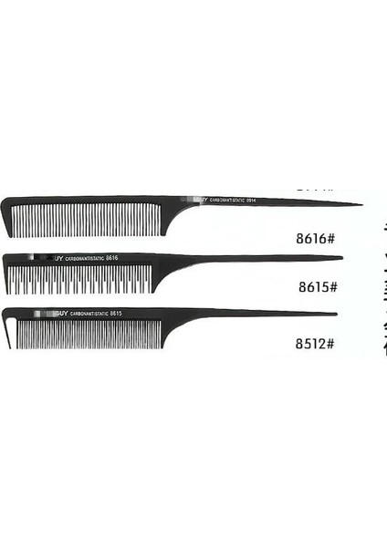 06940 30 Stil Anti-Statik Kuaförlük Taraklar Detangle Düz Berber Saç Fırçası Saç Kesme Tarağı Pro Salon Saç Bakımı Şekillendirici Aracı (Yurt Dışından)