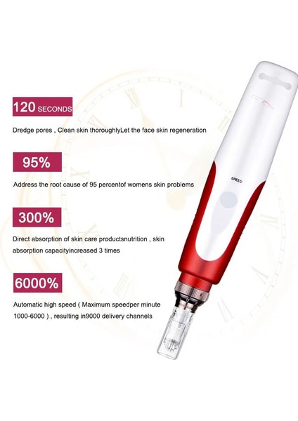 Kutu ile Ab Dr.pen N2-C Cilt Bakım Cihazı Dövme Microblading Derma Dövme Iğneleri Kalem Mezoterapi Yüz Güzellik Makinesi (Yurt Dışından)