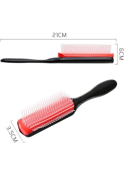 1 Adet Color4 4 Renk 9-Rows Denman Fırça Kadın Dolaşık Açıcı Şekillendirici Saç Fırçası Saç Derisi Masaj Salonu Kuaförlük Düz Kıvırcık Islak 4c Saç Tarak (Yurt Dışından) fırsatları