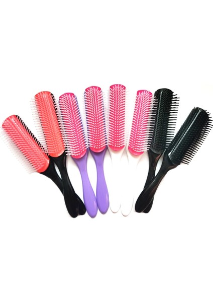 1 Adet Color4 4 Renk 9-Rows Denman Fırça Kadın Dolaşık Açıcı Şekillendirici Saç Fırçası Saç Derisi Masaj Salonu Kuaförlük Düz Kıvırcık Islak 4c Saç Tarak (Yurt Dışından) indirimleri