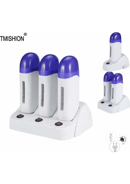 Beyaz Ingiltere Tak Tek 3 Tip Cilt Epilasyon Makinesi Kartuşu Balmumu Tüy Dökücü Rulo Kol Bacak Koltuk Altı Için Tahriş Edici Olmayan Vücut Epilasyon Makinesi (Yurt Dışından)