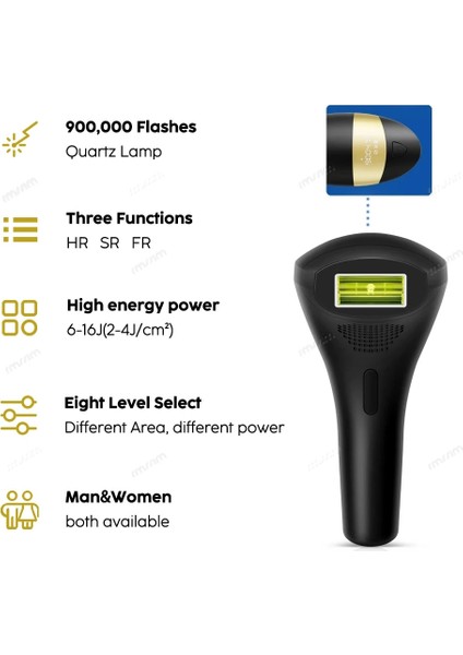 Aksesuarlar Siyah Fr Jp 900000FLASHES Lazer Epilatör Dropshipping Sıcak Satış Kalıcı Ipl Fotoepilatör Epilasyon Ağrısız Elektrikli Epilatör Makinesi (Yurt Dışından) fırsatları