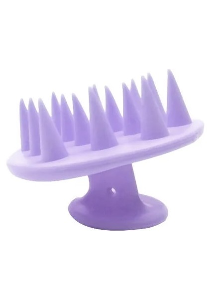 Mor Yeni Silikon Saç Şampuanı Fırçası Saç Derisi Baş Masajı Saç Temiz Saç Yıkama Tarak Banyo Masajı Saç Duş Fırçası Sağlık Aracı (Yurt Dışından) fiyatları