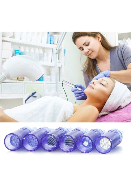 10 Adet x Nano Yuvarlak 10 Adet 20 Adet 50 Adet Iğne Kartuşları 12/24/36/42 Pin Profesyonel Microneedling Cilt Bakım Kalemi A6 Cilt Bakımı Araçları (Yurt Dışından)