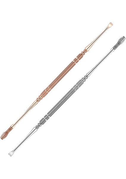 Gümüş 1 Adet Spiral Masaj Kulak Temizleme Çubuğu 360 Spiral Kulak Kiri Çıkarıcı Kulak Kanalı Temizleyici Paslanmaz Çelik Esnek Tasarım Kulak Bakımı Araçları (Yurt Dışından)