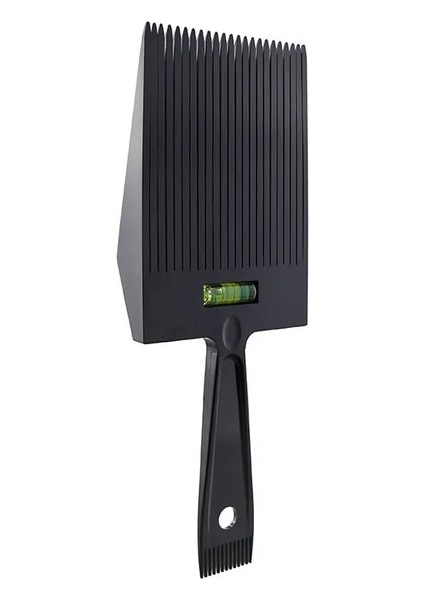 Siyah Erkekler Düz Üst Kılavuz Tarak Saç Kesimi Kesme Tarak Berber Dükkanı Saç Aracı Saç Kesme Aleti Salon Kuaför Malzemeleri Berber (Yurt Dışından)