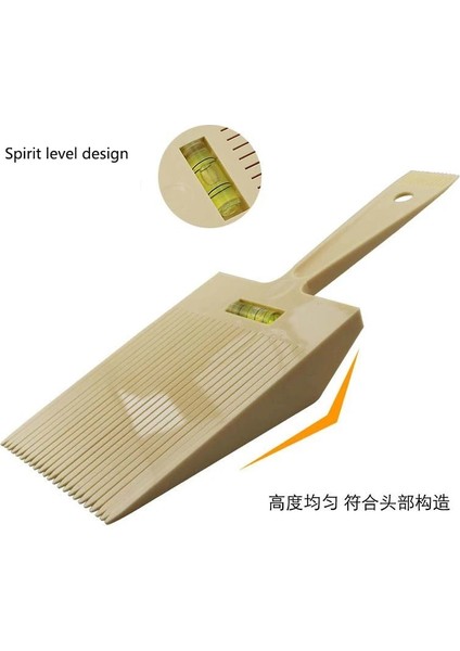 Siyah Erkekler Düz Üst Kılavuz Tarak Saç Kesimi Kesme Tarak Berber Dükkanı Saç Aracı Saç Kesme Aleti Salon Kuaför Malzemeleri Berber (Yurt Dışından) indirimleri