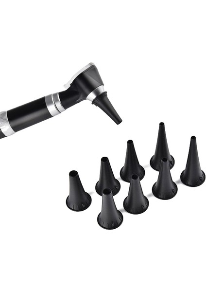 10 Adet 2.4mm Boyutu Tıbbi Yeniden Kullanılabilir Yetişkin Çocuk Tek Kullanımlık Spekulum Kulaklık Otoskop Aksesuarı Kulak Ucu Huni Memesi Spekulum Koni Değiştirme (Yurt Dışından) fırsatları