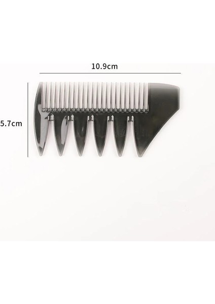 Gümüş Sıcak Erkekler Saç Tarak Berber Profesyonel Kuaförlük Geniş Diş Saç Fırçası Erkekler Tarak Saç Adam Berber Saç Şekillendirici Araçları (Yurt Dışından) modelleri