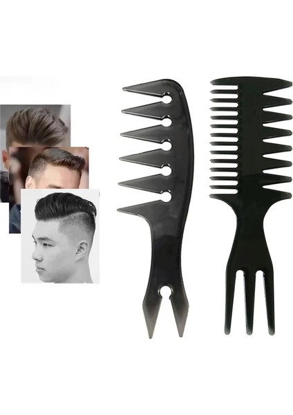 Gümüş Sıcak Erkekler Saç Tarak Berber Profesyonel Kuaförlük Geniş Diş Saç Fırçası Erkekler Tarak Saç Adam Berber Saç Şekillendirici Araçları (Yurt Dışından) indirimleri
