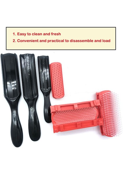 Orta Kit 2 Yeni Saç Tarak 9 ve 5 Sıralı Dolaşık Açıcı Saç Fırçası Sıçan Kuyruğu Tarak Şekillendirici Saç Fırçası Düz Kıvırcık Islak Saç Saç Derisi Masaj Fırçası Kadın (Yurt Dışından) indirimleri