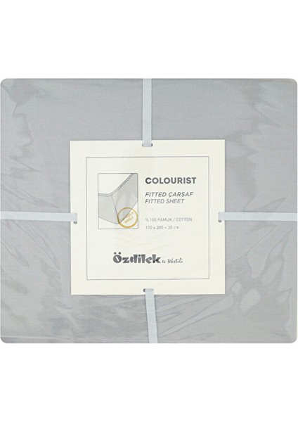 Colourist Tek Kişilik Lastikli Fitted Çarşaf 100X200+30