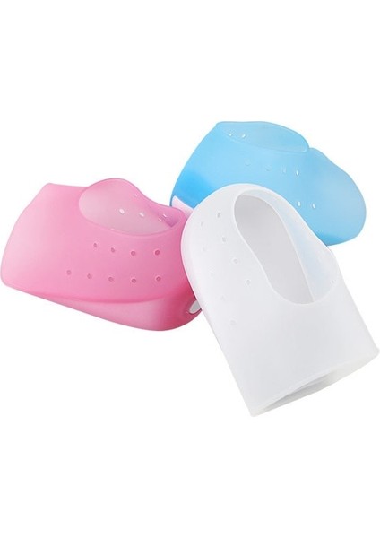 Pembe 2 cm Görünmez Yüksekliği Artan Astarı Silikon Topuk Çorap Kadın Erkek Tabanlık Plantar Fasiit Için 2-3 cm Tabanlık Ayak Bakımı Aracı (Yurt Dışından)
