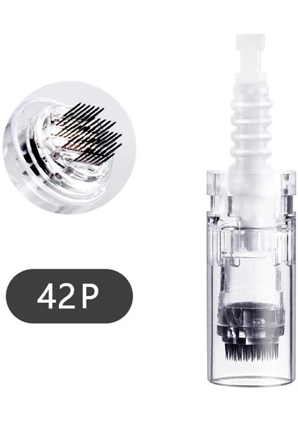 10 Adet 42 Pın 10/50/100 Adet Derma Aracı Süngü Iğneler Kartuş Dr.pen N2/m5/m7 Nano/12 Pin/36 Pin/42 Pin Mikro Cilt Iğneleme Yedek Kafa (Yurt Dışından)
