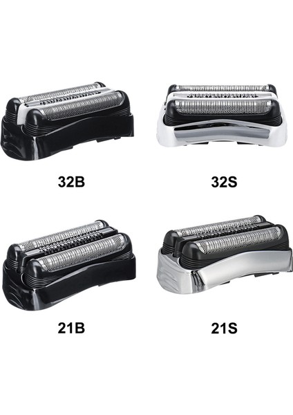 21S Braun Serisi 3 32B 32S 21B Elektrikli Tıraş Makinesi Kafa Yedek Aksesuarlar 300S 301S 310S 320S 340S 360S 3000S 3010S 3050CC (Yurt Dışından) fırsatları