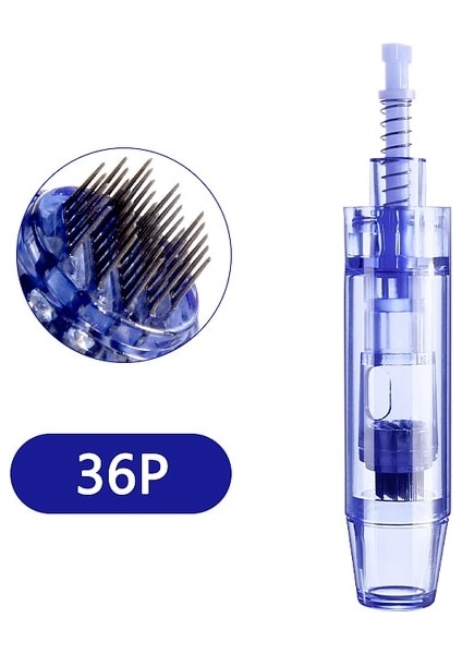 10 Adet 36 Pın 10/50/100 Adet Derma Aracı Süngü Iğneler Kartuşu A1 Nano/9 Pin/12 Pin/36 Pin/42 Pin Mikro Cilt Iğneleme Yedek Kafa (Yurt Dışından)