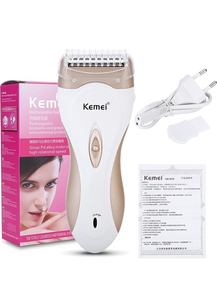 Kutusu ile Au Tak 110-240 V Şarj Edilebilir Bayan Tıraş Makinesi Kadın Epilatör Saç Tıraş Makinesi Kaldırma Kadınlar Için Elektrikli Saç Çıkarıcı Depilador (Yurt Dışından)