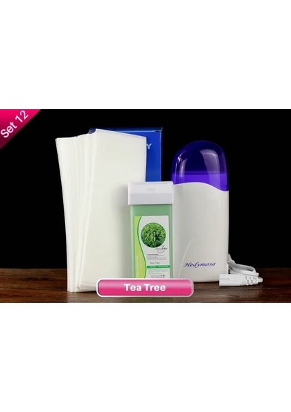 Set 12 Çay Ağacı Abd Plug Ağda Eritici Epilasyon Epilatör Epilasyon Makinesi Ağda Isıtıcı Erkek/kadın Mini Tıraş Temiz ve Pürüzsüz (Yurt Dışından)