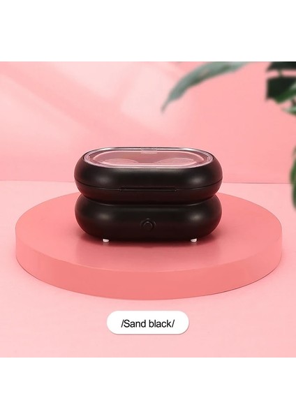 Kum Siyah Kontakt Lens Ultrasonik Temizleme Makinesi Güzellik Öğrenci Depolama Temizleme Kabı Yıkama Kontakt Lens Cleanertravel Taşınabilir 1 Adet (Yurt Dışından)