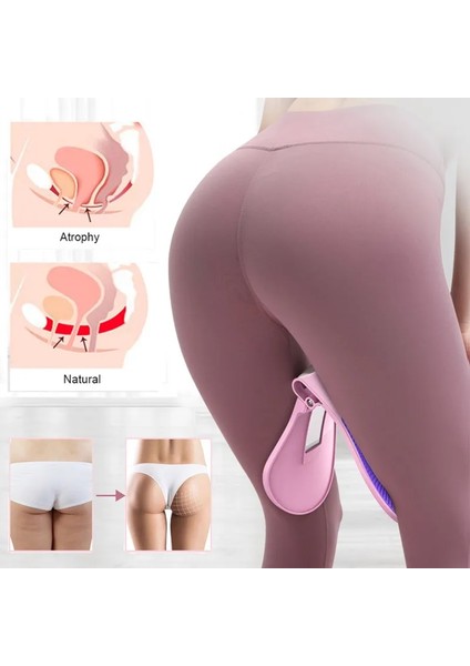 Pembe Süper Egzersiz Mesane Kontrol Cihazı Pelvik Taban Kas Pelvis Düzeltme Güzel Kalça Egzersiz Kalça Vücut Geliştirme (Yurt Dışından) fırsatları
