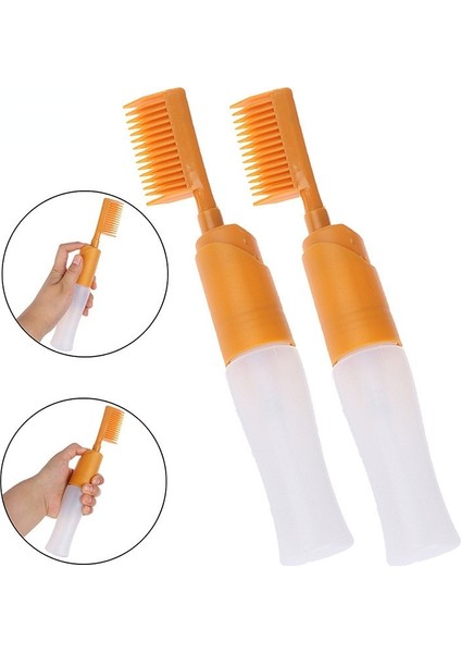 No.1 Boyama Şampuan Şişesi Yağ Tarak Saç Boyası Şişesi Aplikatör Saç Boyama Aplikatör Fırça Şişeleri Saç Boyama Şekillendirici Araçları 110 ml (Yurt Dışından) modelleri