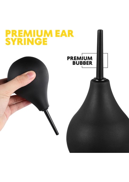 Gösterildiği Gibi Kulak Ampulü Şırınga Balmumu Kauçuğun Sökülmesi Yıkama Emme Sistemi Kızarma Sulama Temiz Temizleme Bebek Bebek Aracı Bebekler Duş (Yurt Dışından) indirimleri