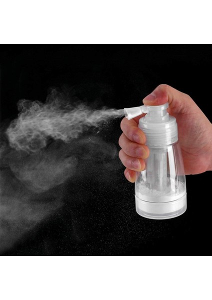 Beyaz 180 ml Kuaför Toz Sprey Şişesi Berber Saç Kesimi Talk Talk Doldurulabilir Plastik Konteyner Taşınabilir Şekillendirici Araçları Aksesuarları (Yurt Dışından) modelleri