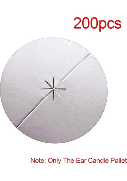 200 Adet 10-500 Adet Mum Damla Koruyucuları Kişisel Mumlama Koruyucu Disk Kulak Mumu Tepsisi Karton Aksesuar Malzemeleri Kulak Bakımı Için (Yurt Dışından)
