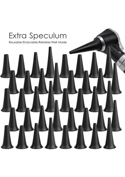 10 Adet 2.4mm Boyutu 2.4/3/4/5mm Tıbbi Yeniden Kullanılabilir Otoscopio Tek Kullanımlık Spekulum Otoskop Ucu Aksesuar Parçaları Kulak Memesi Spekulum Koni Otoskop Için (Yurt Dışından) fiyatları