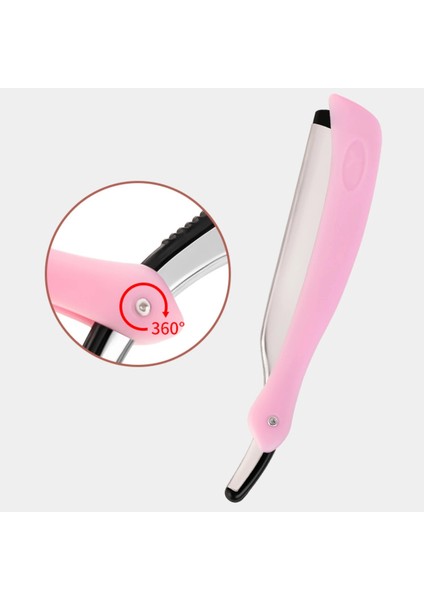 Pembe Jilet Eski Stil Manuel Jilet Alet Taşıyıcı Erkekler Sakal Bıçak Güzellik Sağlık Bıçak Tıraş Makinesi Kadın Jilet Taşınabilir Tıraş Makinesi Seyahat Tıraş (Yurt Dışından) indirimleri