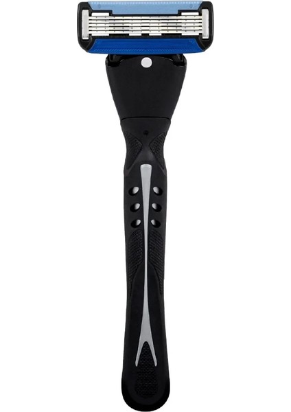 4 Kartuş Qshave Siyah Örümcek Adam Manuel Tıraş Makinesi Abd Blade X5 Düzeltici Arka Bıçakla Bıçak, 4 ve 8 ve 16 Kartuş Seçimi (Yurt Dışından)