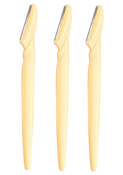 3 Adet Sarı 3 Adet/takım Kadın Jilet Makyaj Yüz Kaş Dudak Jilet Saç Çıkarıcı Keskin Paslanmaz Çelik Kesme Bıçağı Emniyetli Jilet (Yurt Dışından) fiyatları