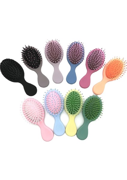 Siyah Mini Kız Kuaförlük Tarak Kafa Derisi Masaj Saç Fırçası Kadın Islak Kıvırcık Detangle Saç Fırçası Salon Kuaförlük Şekillendirici Araçları (Yurt Dışından) fiyatları