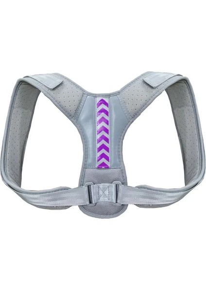 B-Mor Ok L-Ağırlık 70-100KG Tıbbi Ayarlanabilir Klavikula Duruş Düzeltici Erkekler Woemen Üst Sırt Brace Omuz Bel Desteği Kemer Korse Duruş Düzeltme (Yurt Dışından)