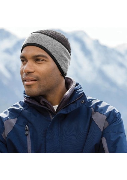 Gri Kış Spor Kafa Bantları Erkekler Kadınlar Için Isıtıcı Polar Polar Bisiklet Yürüyüş Kayak Spor Kulaklar Kafa Bandı Unisex Saç Aksesuarları (Yurt Dışından) fırsatları