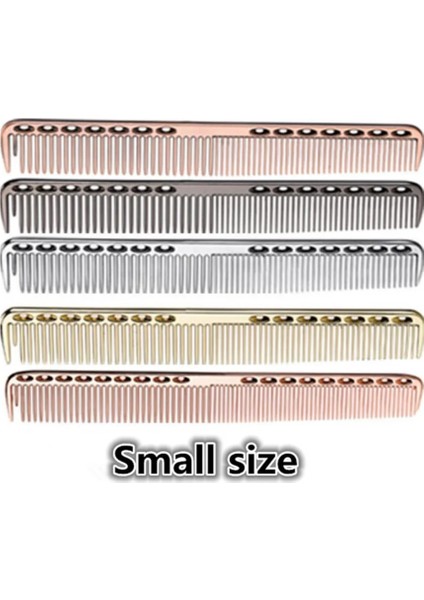 Küçük Bronz 1 Adet Uzay Alüminyum Saç Tarak Profesyonel Kuaförlük Taraklar Saç Kesme Ölen Saç Fırçası Berber Taraklar Araçları Salon Aksesuarları (Yurt Dışından)