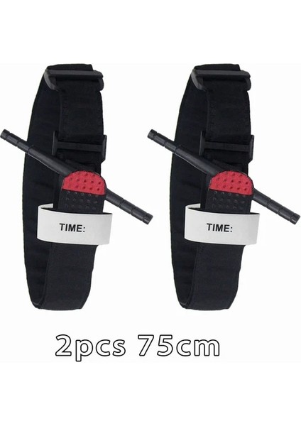 2 Adet-75 cm 2/5/10 Adet Askeri Turnike Survival Taktik Açık Ilk Yardım Bandajı Tıbbi Savaş Turnike Acil Arama (Yurt Dışından)