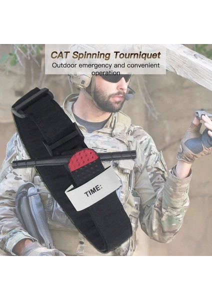 2 Adet-75 cm 2/5/10 Adet Askeri Turnike Survival Taktik Açık Ilk Yardım Bandajı Tıbbi Savaş Turnike Acil Arama (Yurt Dışından)