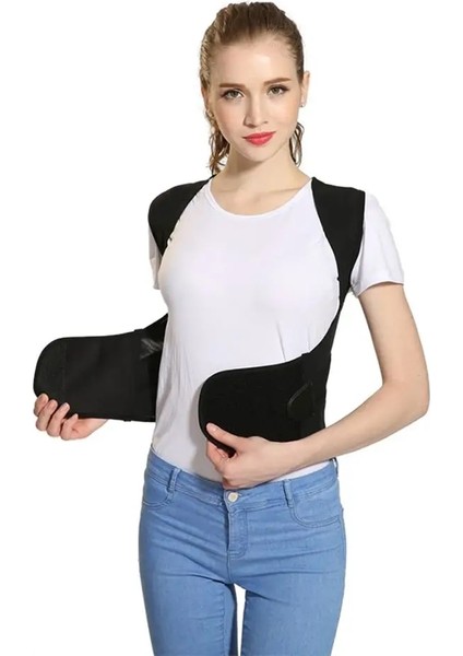Yeni Stil Xl Geri Duruş Düzeltici Terapi Korse Omurga Desteği Kemer Erkekler Kadınlar Çocuklar Için Bel Ayarlanabilir Geri Duruş Düzeltme Bandajı (Yurt Dışından)
