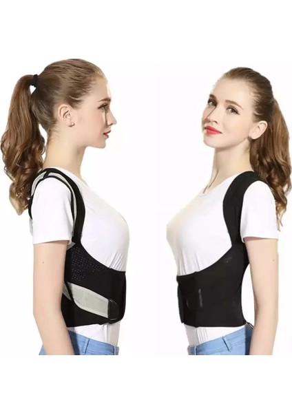 Normal Stil 4xl Geri Duruş Düzeltici Terapi Korse Omurga Desteği Kemer Erkekler Kadınlar Için Bel Ayarlanabilir Arka Duruş Düzeltme Bandajı Çocuklar (Yurt Dışından)