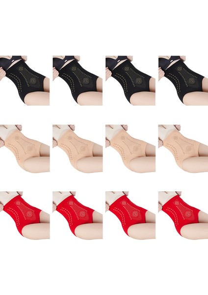 Kırmızı Ingiltere Naylon Karın Iç Yüksek Bel Negatif Iyon Sıkma Külot Traceless Dikişsiz Düz Renk Pamuk Kasık Kadınlar Için (Yurt Dışından) indirimleri