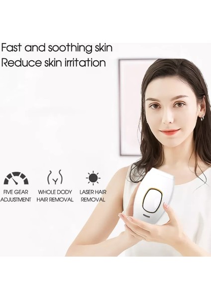 Beyaz Set Ingiltere Tak 500000 Flaş Ağrısız Lazer Epilatör Kadın Tıraş Makinesi Ipl Bakliyat Vücut Yüz Bikini Koltukaltı Fotoepilatör Için Kalıcı Epilasyon (Yurt Dışından) modelleri