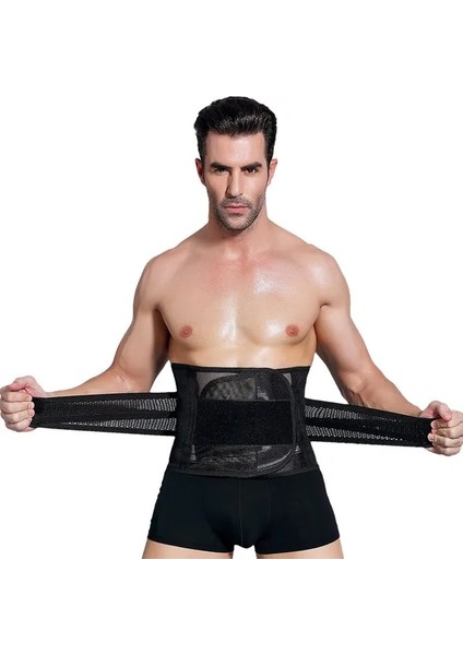 Tip A-Siyah L 65-75KG Için Bel Bel Desteği Kemeri Güçlü Alt Sırt Desteği Korse Kemeri Bel Eğitmen Ter Spor Ağrısı Giderici Için Ince Kemer (Yurt Dışından)