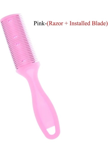 C0009A-03 Meisha 1 Adet Çift Taraflı Saç Jilet Tarak Saç Kesme Inceltme Tarak Erkekler Kadınlar Için Saç Düzeltici Dıy Şekillendirici Araçları C0009A (Yurt Dışından)