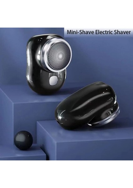 Siyah Elektrikli Mini Tıraş Makinesi Erkekler Için Ipx7 Su Geçirmez Islak Kuru Çift Kullanımlı Tip-C Hızlı Şarj Cep Jilet Sakal Düzeltici Tıraş Makinesi (Yurt Dışından) modelleri