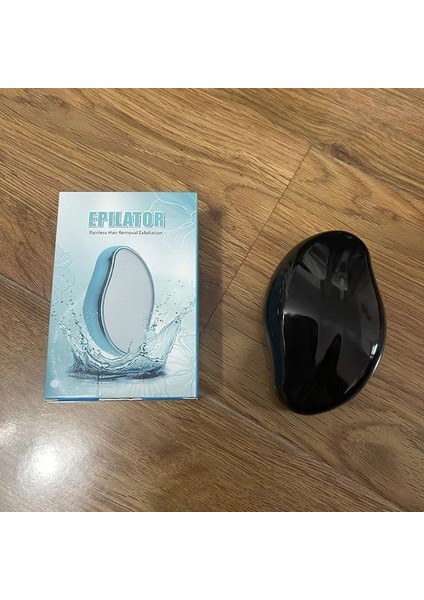 Parlak Siyah Kristal Saç Silgi Fiziksel Ağrısız Kolay Temizlenen Yeniden Kullanılabilir Saç Çıkarıcı Vücut Güzelliği Epilasyon Makyaj Fırçaları Epilatörler (Yurt Dışından)