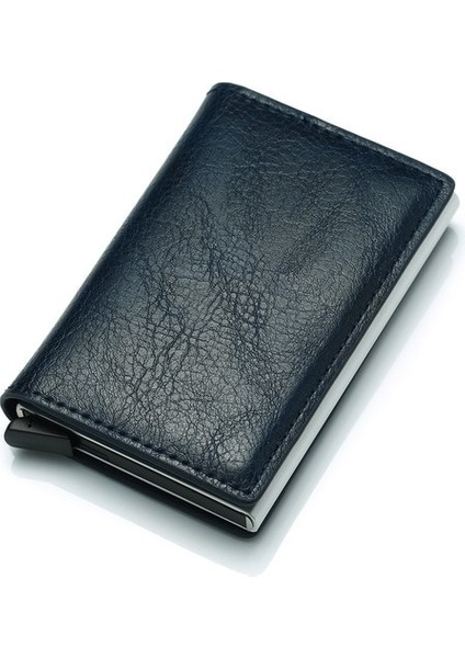 Standart Versiyon Mavi Cüzdan Kılıf Kimliği Kredi Bankası Kartı Sahibi (Yurt Dışından)